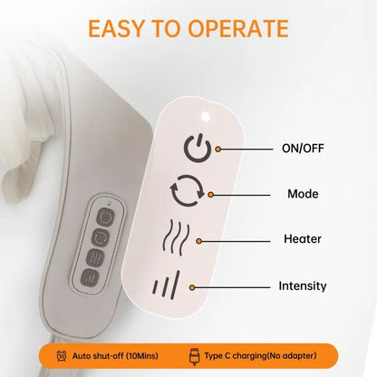 Heated Neck and Shoulder Massage Shawl | Mebak N1 by HitMyNeed