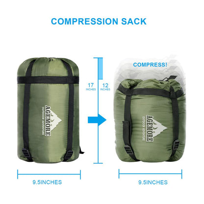 Heated Sleeping Bag for Camping, 3-Heat Settings by HitMyNeed