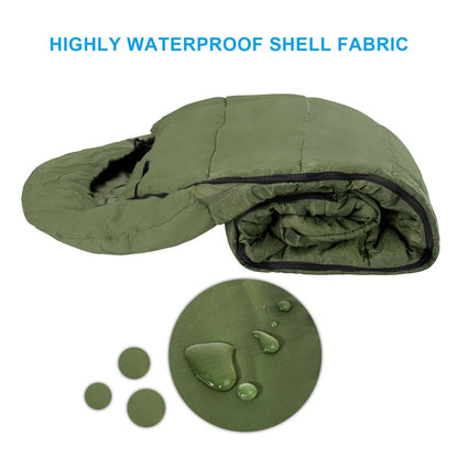 Heated Sleeping Bag for Camping, 3-Heat Settings by HitMyNeed