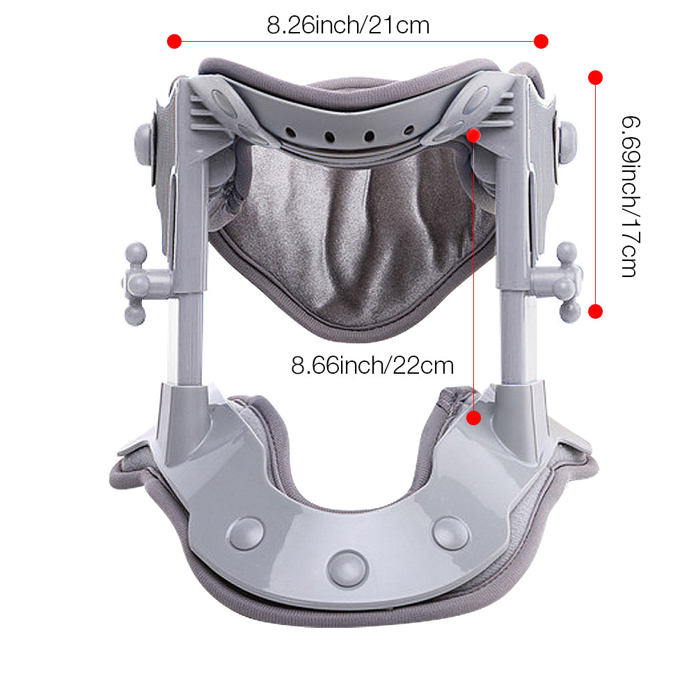 Heating Cervical Traction Neck Brace with Massager by HitMyNeed
