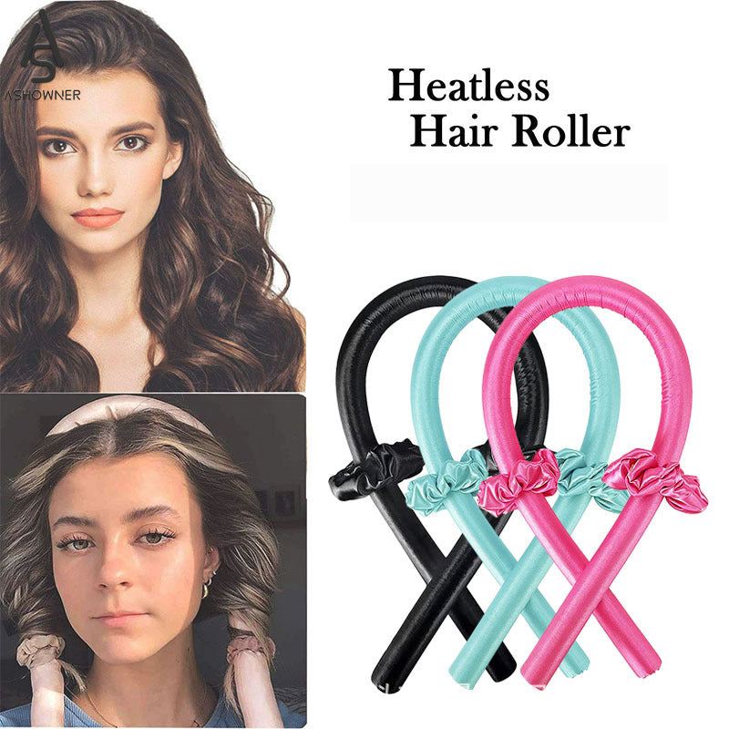 Heatless Curling Rod with Silk Scrunchies by HitMyNeed