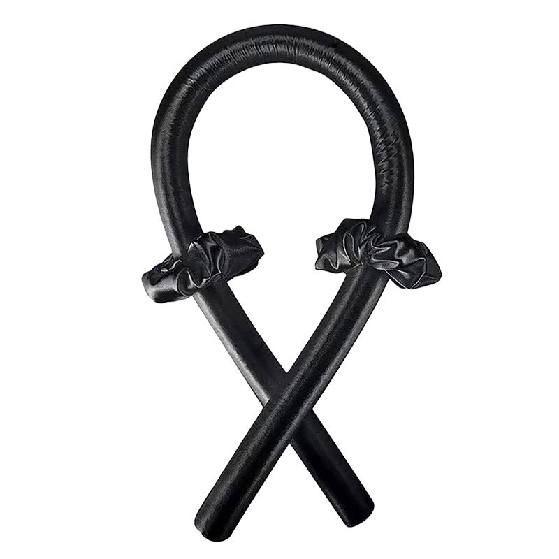 Heatless Curling Rod with Silk Scrunchies bk by HitMyNeed