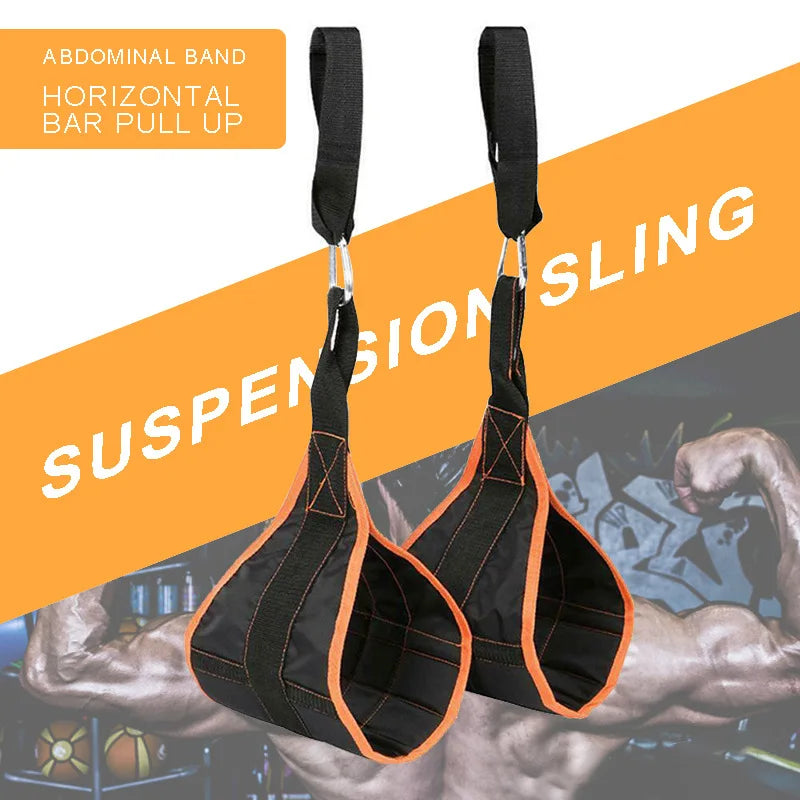 Heavy Duty AB Sling Straps for Pull Up Bars by HitMyNeed