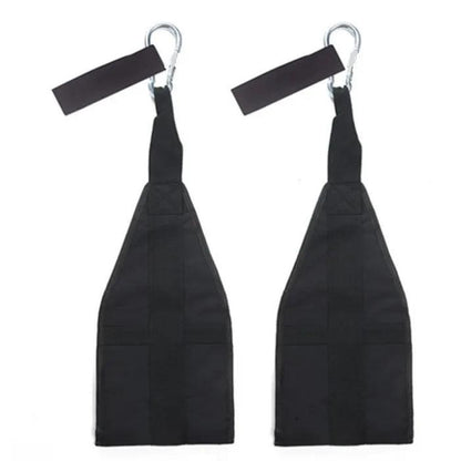 Heavy Duty AB Sling Straps for Pull Up Bars black by HitMyNeed
