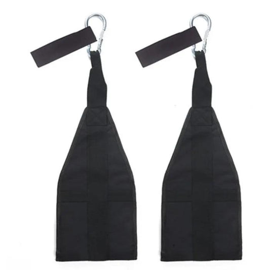 Heavy Duty AB Sling Straps for Pull Up Bars black by HitMyNeed