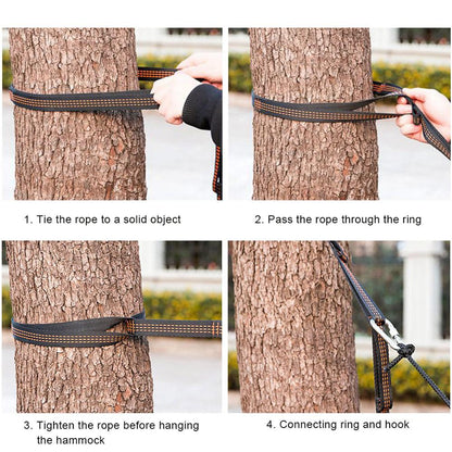Heavy Duty Adjustable Tree Hammock Ropes (2-Pack) by HitMyNeed