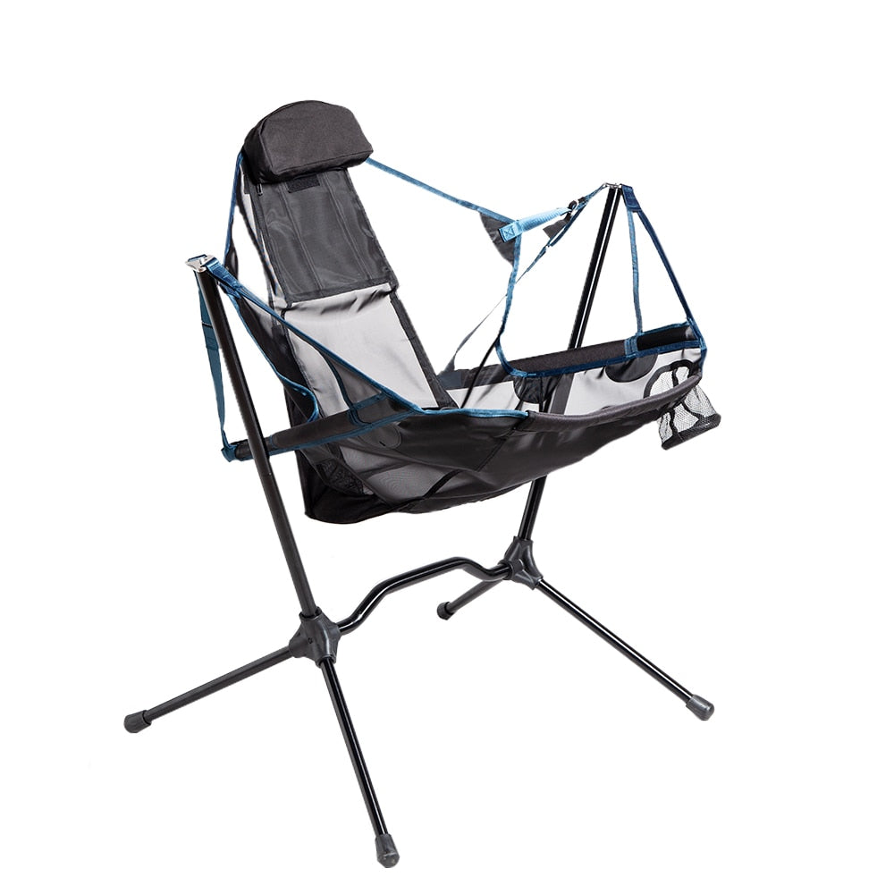 Heavy Duty Camping Swing Chair with Stand by HitMyNeed
