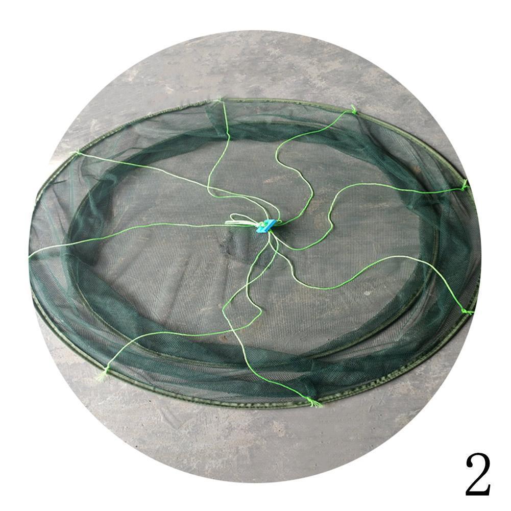 Heavy Duty Double Ring Crab Net for Saltwater Use by HitMyNeed