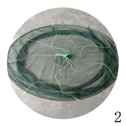 Heavy Duty Double Ring Crab Net for Saltwater Use by HitMyNeed
