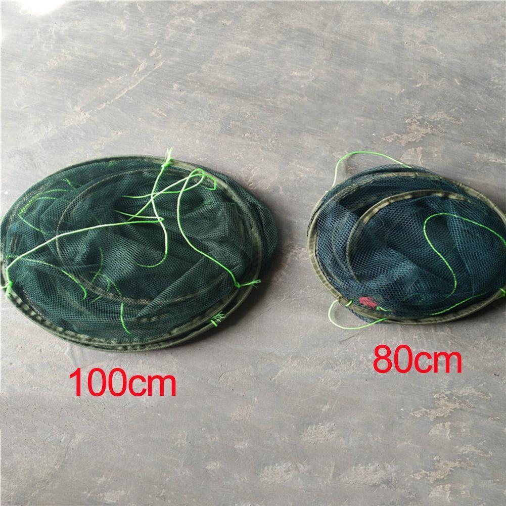 Heavy Duty Double Ring Crab Net for Saltwater Use by HitMyNeed