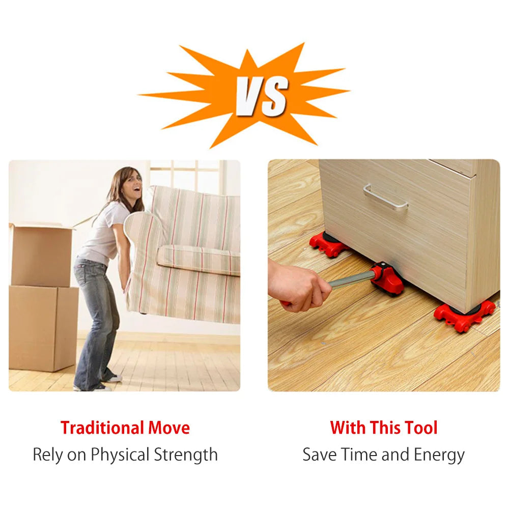 Heavy Duty Furniture Lifter & Mover Set by HitMyNeed