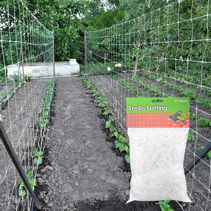 Heavy-Duty Garden Trellis Netting for Climbing Plants 1-67x10m-5x30ft by HitMyNeed