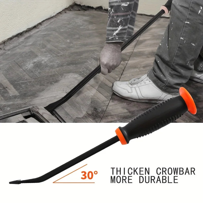 Heavy Duty Industrial Pry Bar with Angled Tip by HitMyNeed