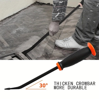 Heavy Duty Industrial Pry Bar with Angled Tip by HitMyNeed