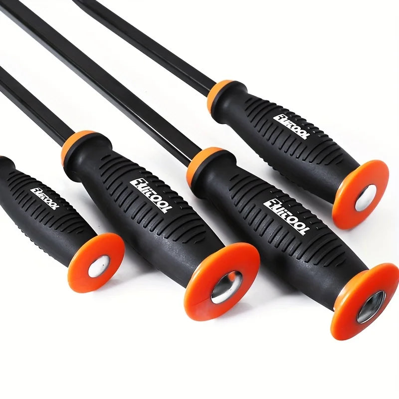 Heavy Duty Industrial Pry Bar with Angled Tip by HitMyNeed