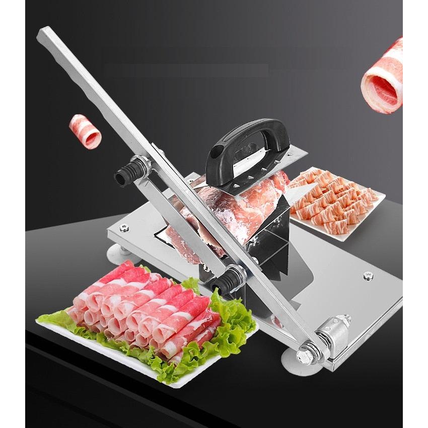 Heavy Duty Manual Meat Slicer for Frozen Meat by HitMyNeed