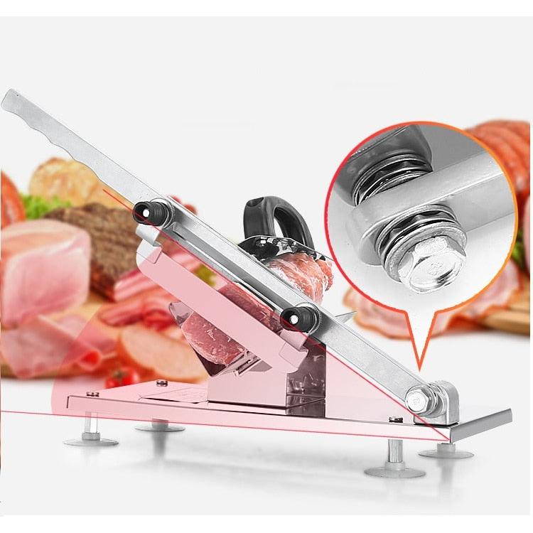 Heavy Duty Manual Meat Slicer for Frozen Meat by HitMyNeed