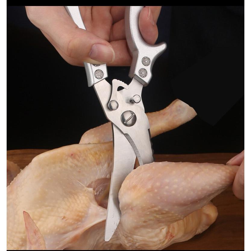 Heavy-Duty Poultry Shears Chicken Scissors 25 cm by HitMyNeed
