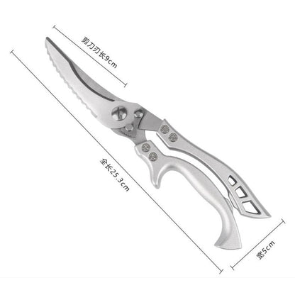 Heavy-Duty Poultry Shears Chicken Scissors 25 cm by HitMyNeed
