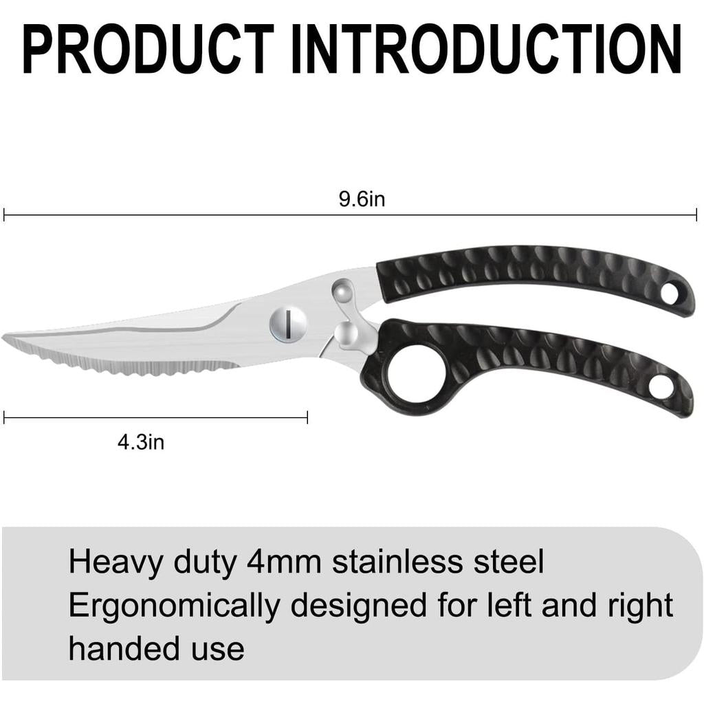 Heavy Duty Poultry Shears Kitchen Scissors by HitMyNeed