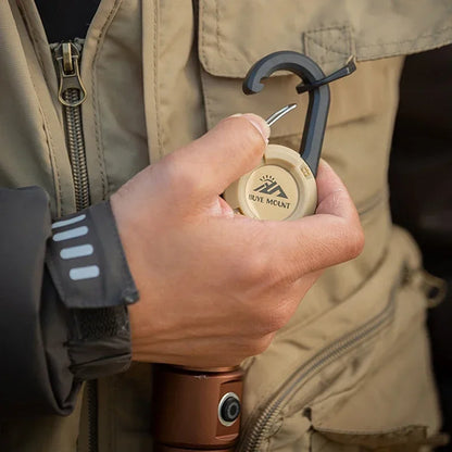 Heavy Duty Retractable Badge Reel & Carabiner Keychain by HitMyNeed