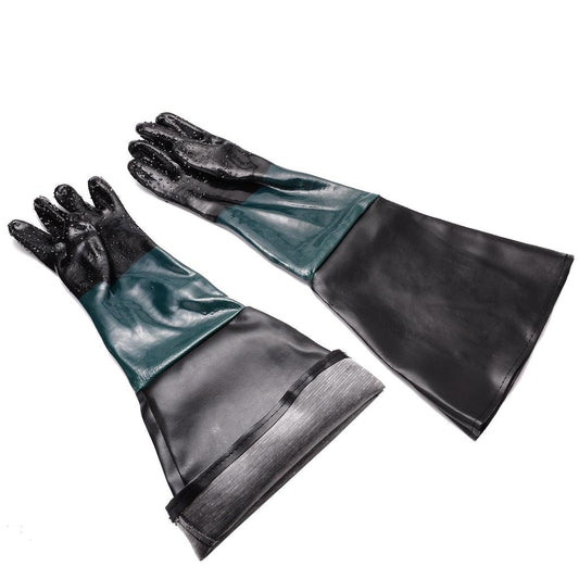 Heavy Duty Sandblasting Gloves with Long Sleeves by HitMyNeed