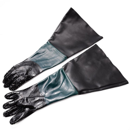 Heavy Duty Sandblasting Gloves with Long Sleeves by HitMyNeed