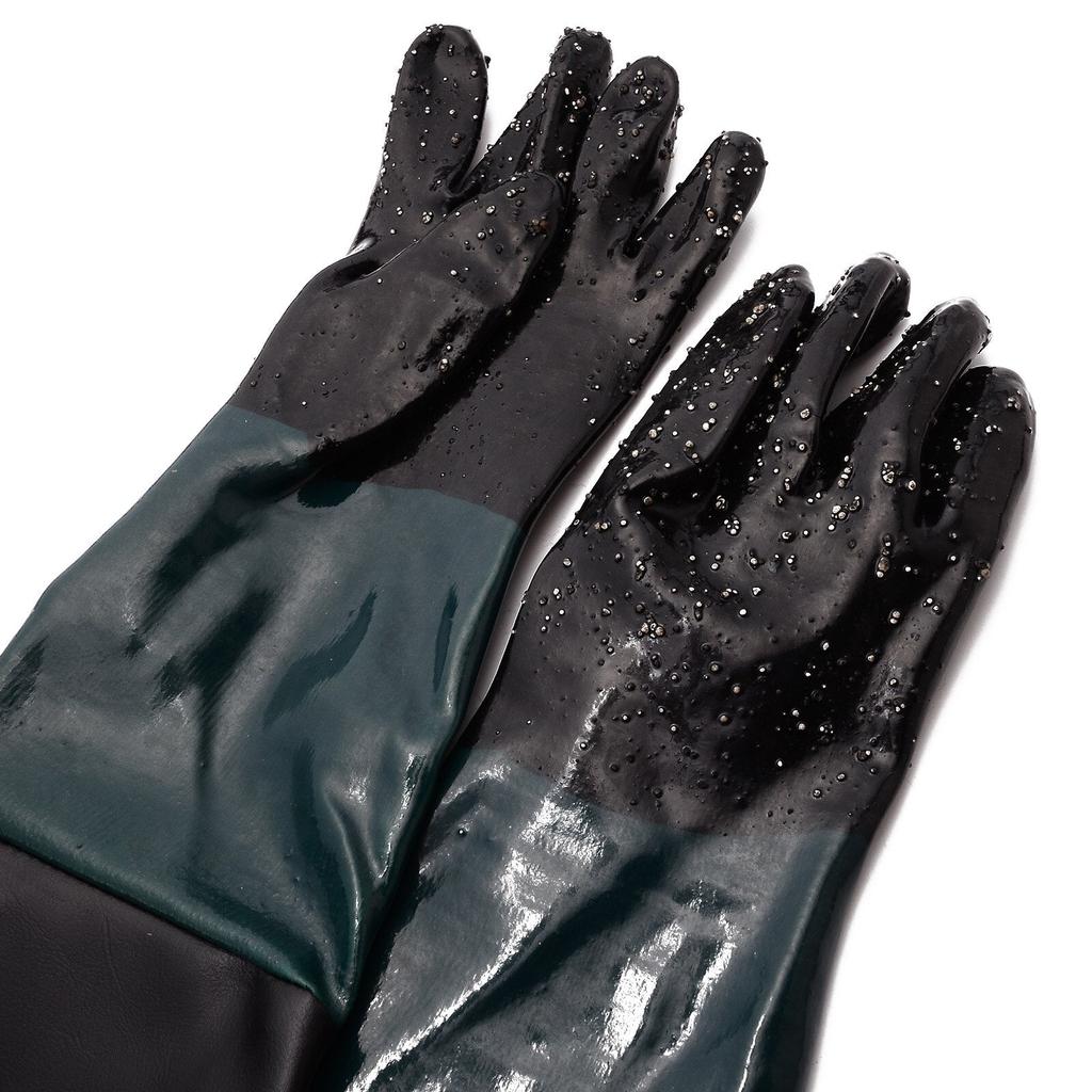 Heavy Duty Sandblasting Gloves with Long Sleeves by HitMyNeed