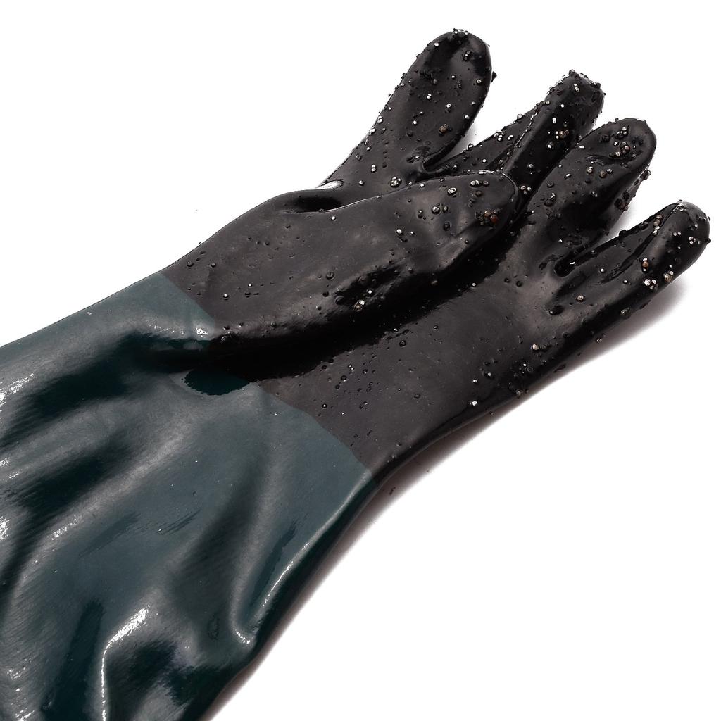 Heavy Duty Sandblasting Gloves with Long Sleeves by HitMyNeed