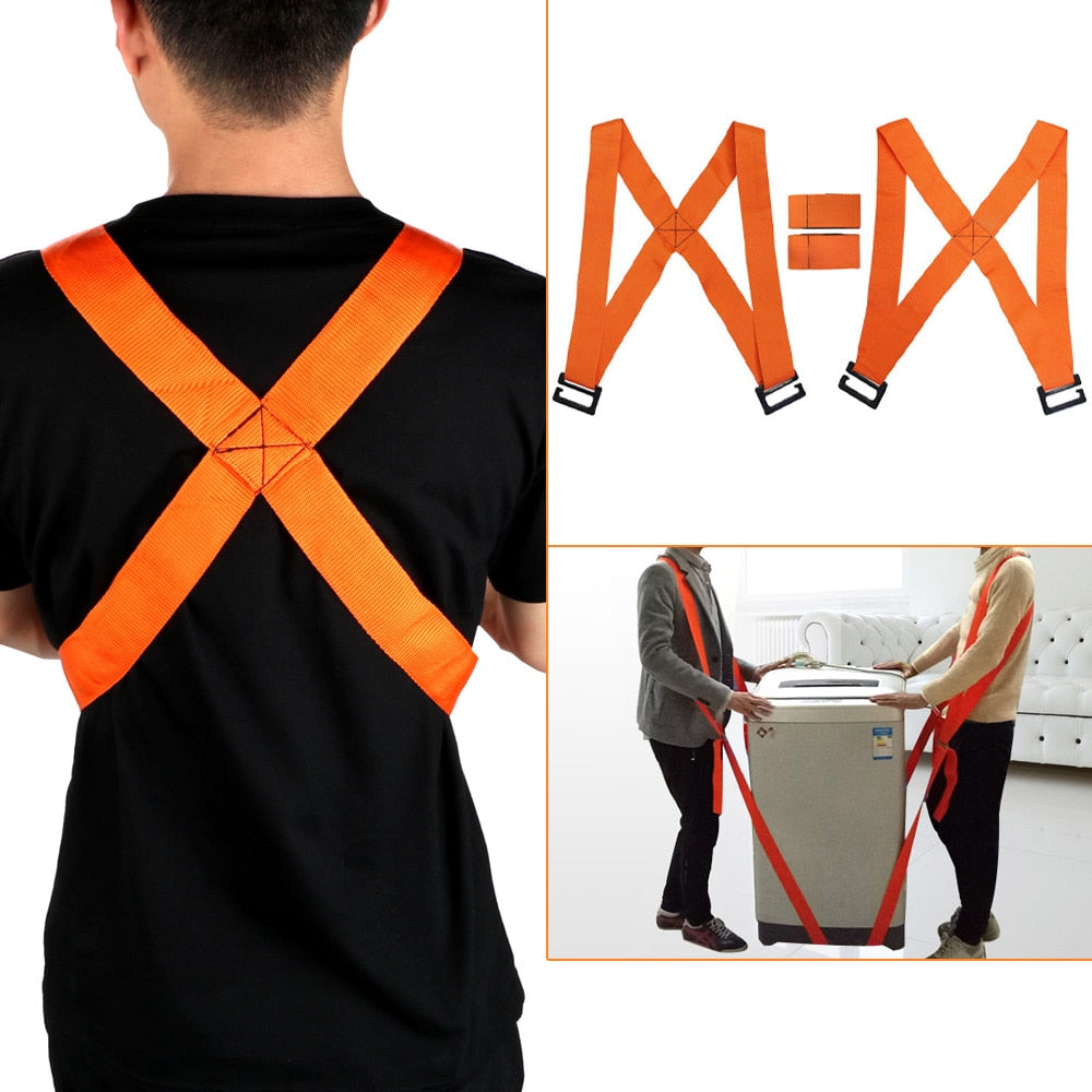 Heavy Duty Shoulder Moving Straps for Two Movers by HitMyNeed