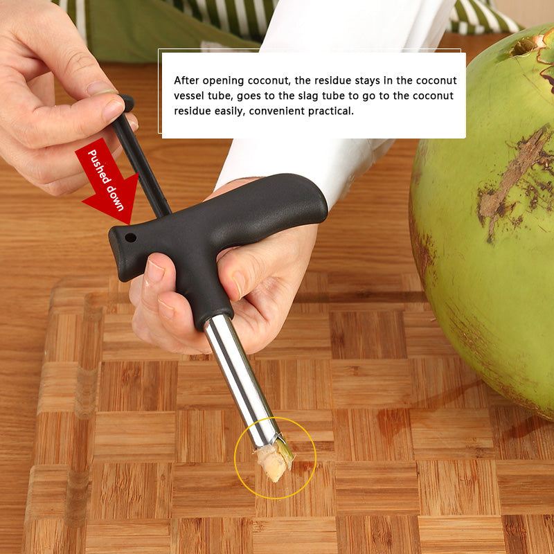Heavy Duty Stainless Steel Coconut Hole Puncher by HitMyNeed