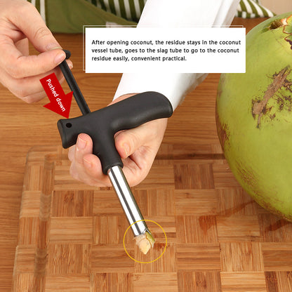 Heavy Duty Stainless Steel Coconut Hole Puncher by HitMyNeed