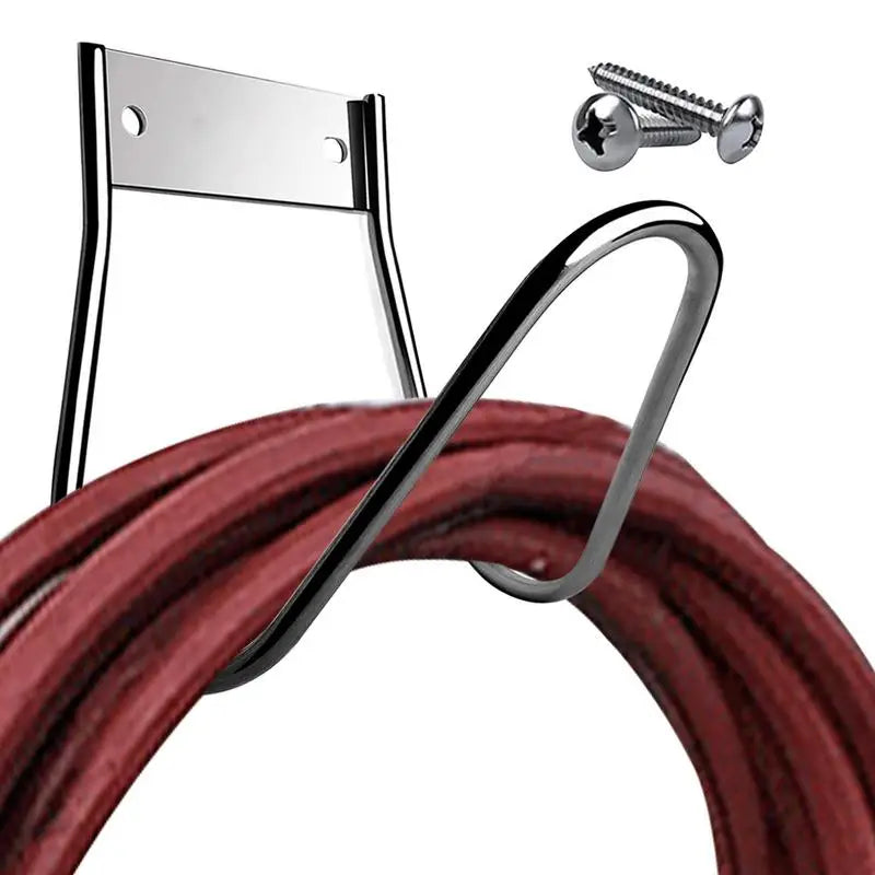 Heavy Duty Stainless Steel Wall Hose Holder by HitMyNeed