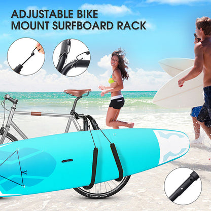 Heavy Duty Surfboard Bike Rack Carrier by HitMyNeed