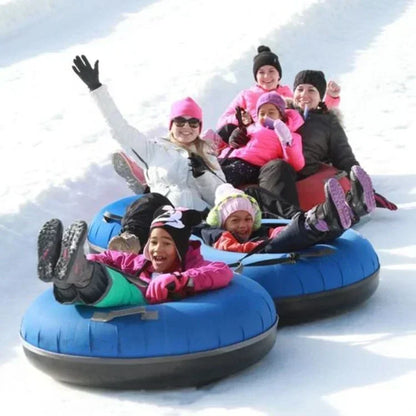 Heavy Duty Winter Sleds & Snow Tubes with Covers by HitMyNeed