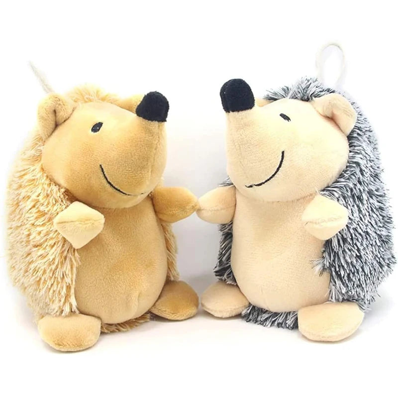 Hedgehog Dog Toy with Squeaker for Interactive Play by HitMyNeed