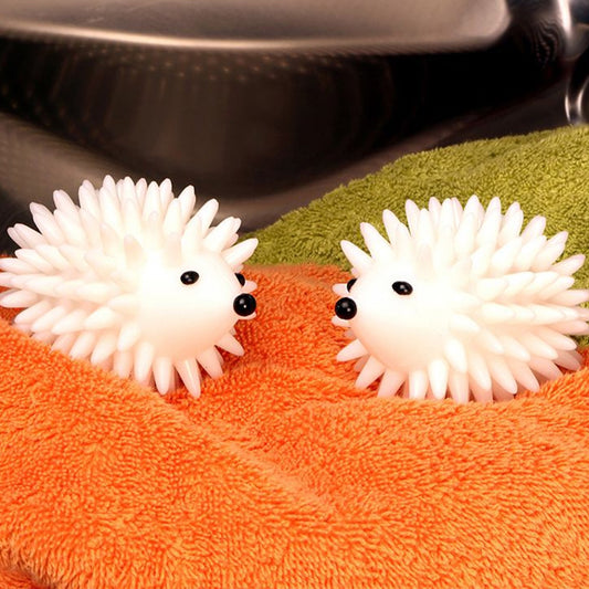 Hedgehog Dryer Balls Fabric Softener (Set of 2) by HitMyNeed