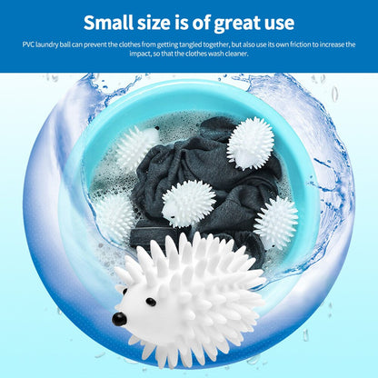 Hedgehog Dryer Balls Fabric Softener (Set of 2) by HitMyNeed