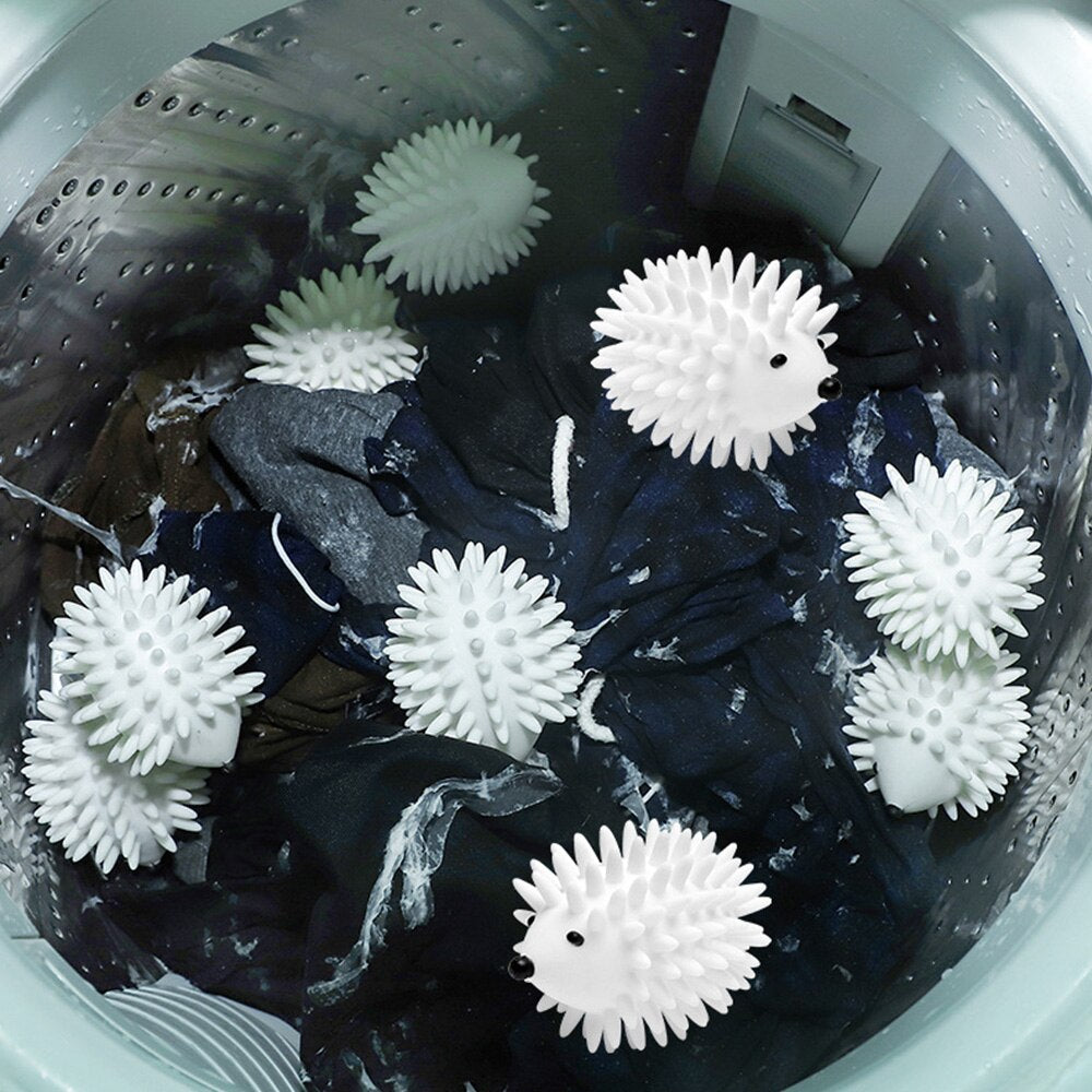 Hedgehog Dryer Balls Fabric Softener (Set of 2) by HitMyNeed