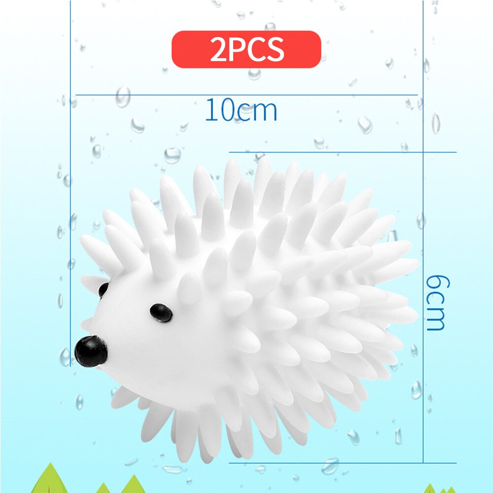 Hedgehog Dryer Balls Fabric Softener (Set of 2) by HitMyNeed