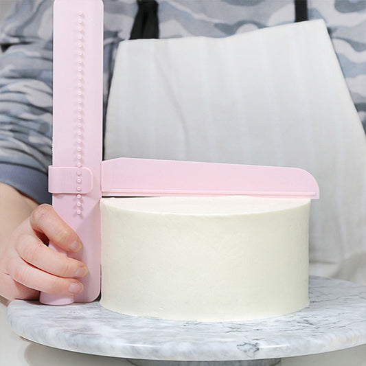 Height Adjustable Cake Scraper for Smooth Icing by HitMyNeed