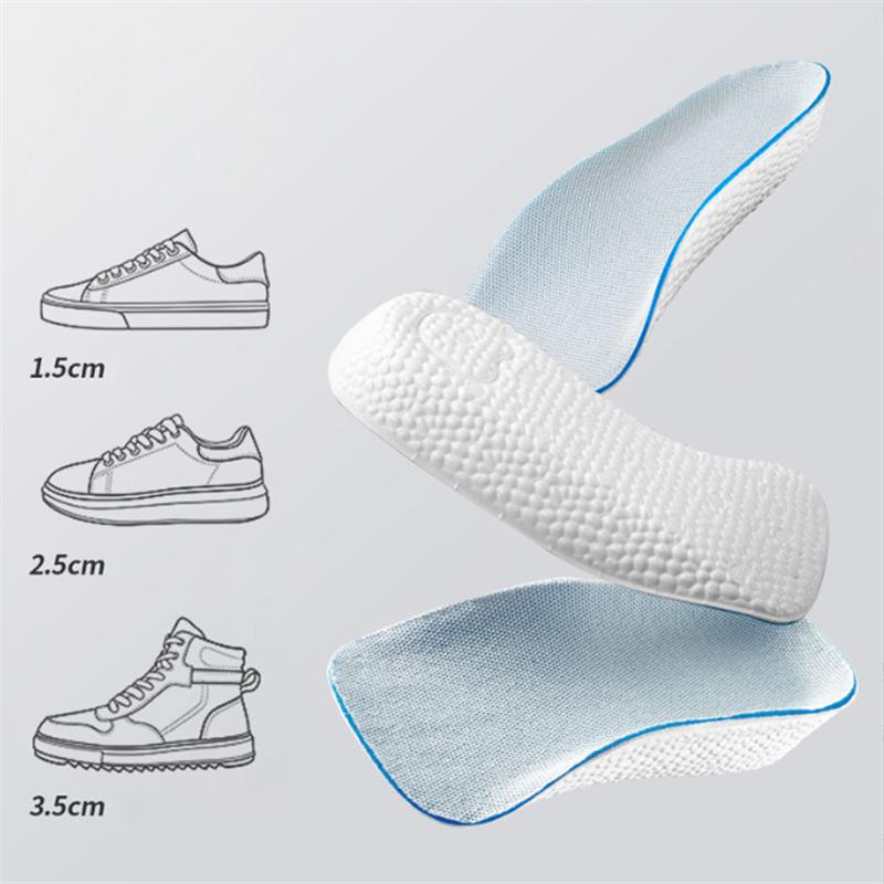 Height Increase Orthopedic Insoles with Arch Support by HitMyNeed