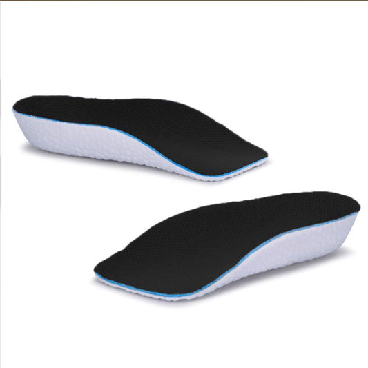 Height Increase Orthopedic Insoles with Arch Support black 3-5-cm by HitMyNeed