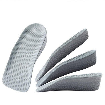 Height Increase Orthopedic Insoles with Arch Support gray 3-5-cm by HitMyNeed