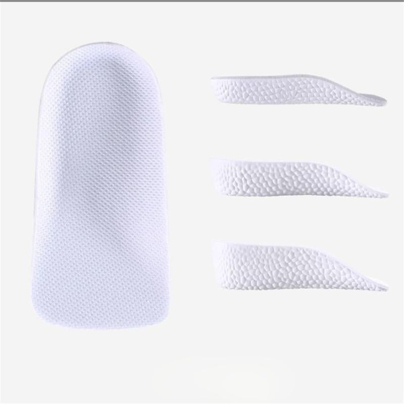Height Increase Orthopedic Insoles with Arch Support white 3-5-cm by HitMyNeed