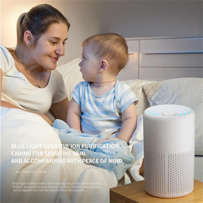 HEPA Home Air Purifier for Smoke, Allergies & Odors by HitMyNeed