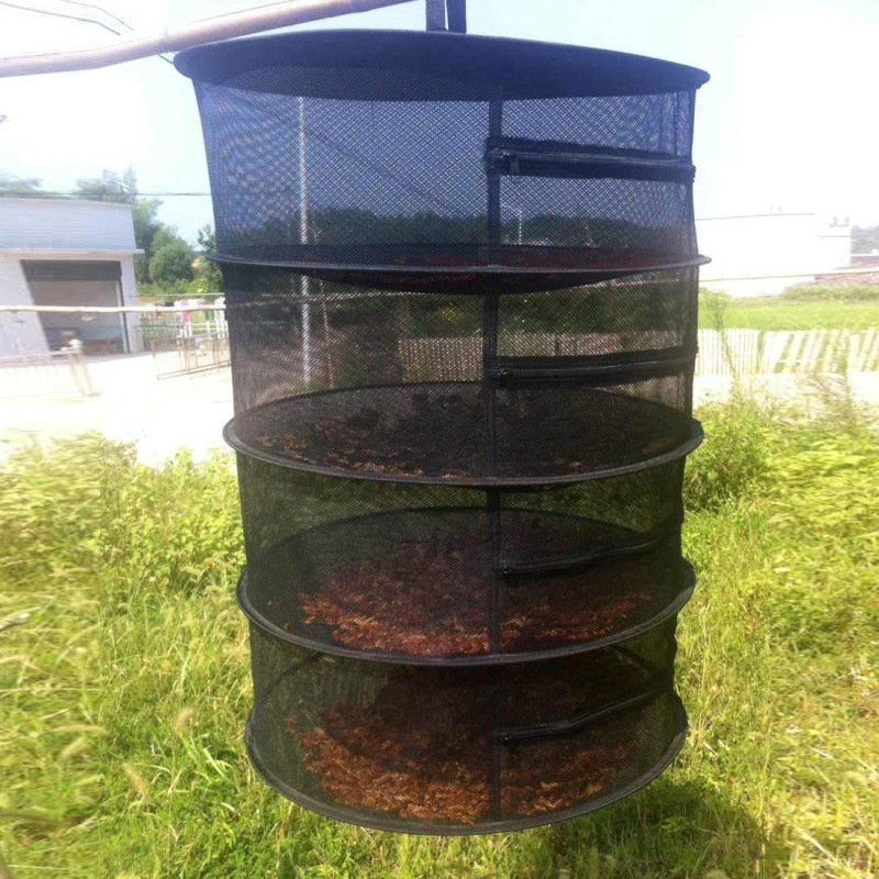 Herb Drying Rack 4-Layer Mesh Net, 45 cm by HitMyNeed