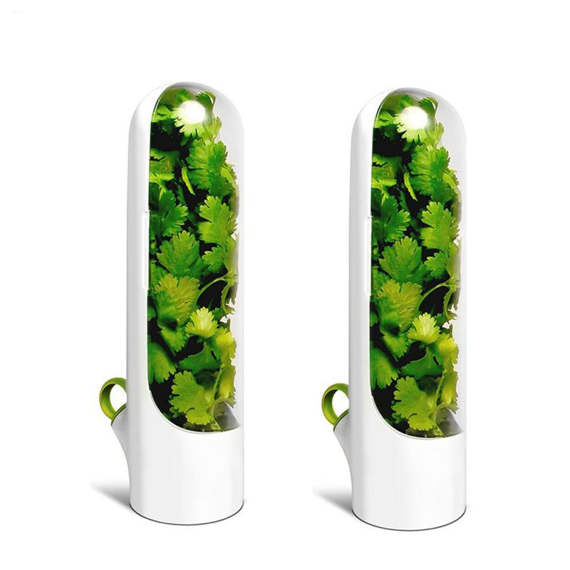 Herb Saver Fresh Herb Storage Containers (Set of 2) by HitMyNeed