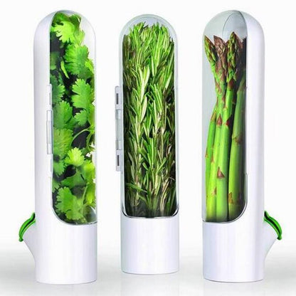 Herb Saver Fresh Herb Storage Containers (Set of 2) by HitMyNeed