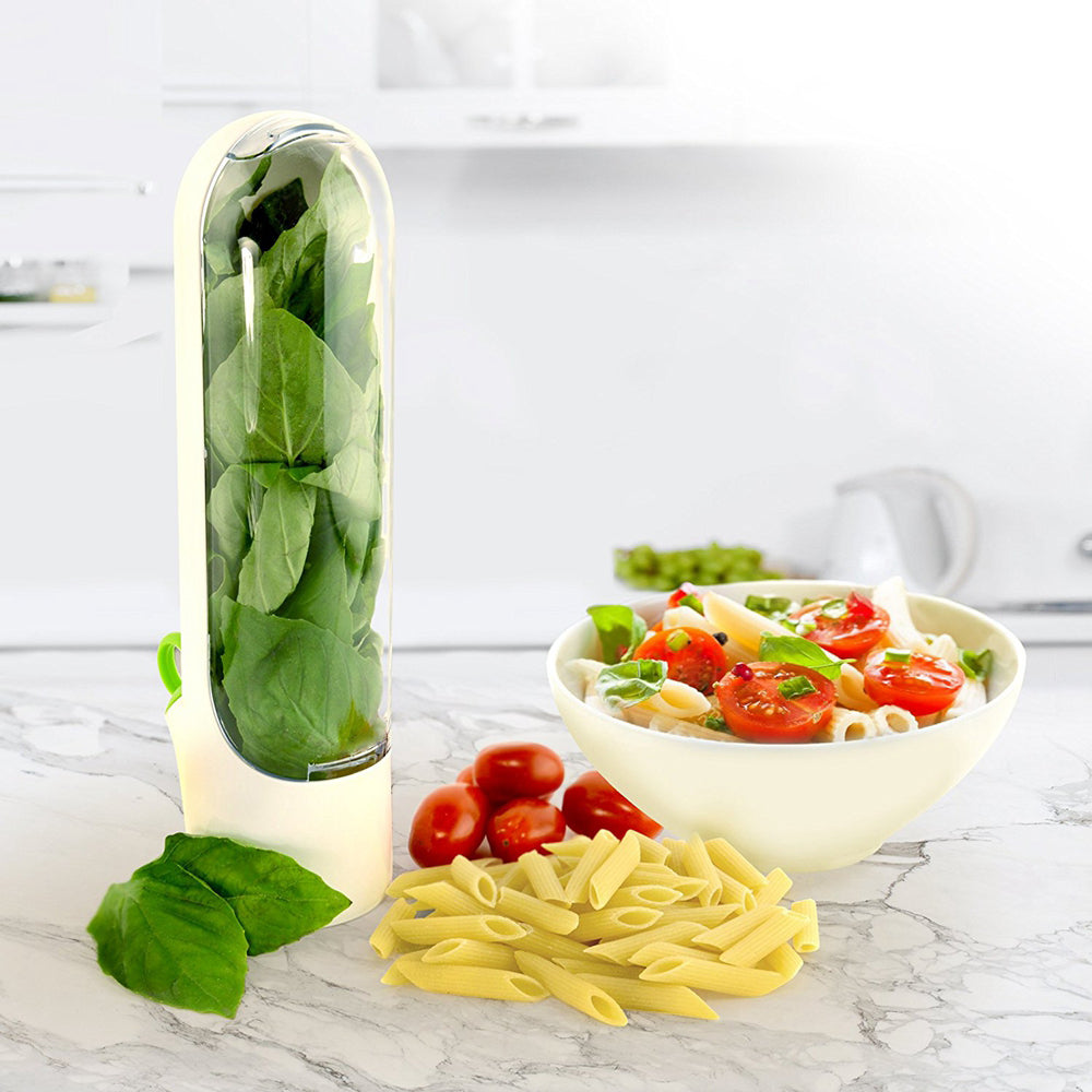 Herb Saver Storage Container for Fresh Herbs by HitMyNeed